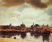 Jan Vermeer View of Delft oil painting reproduction
